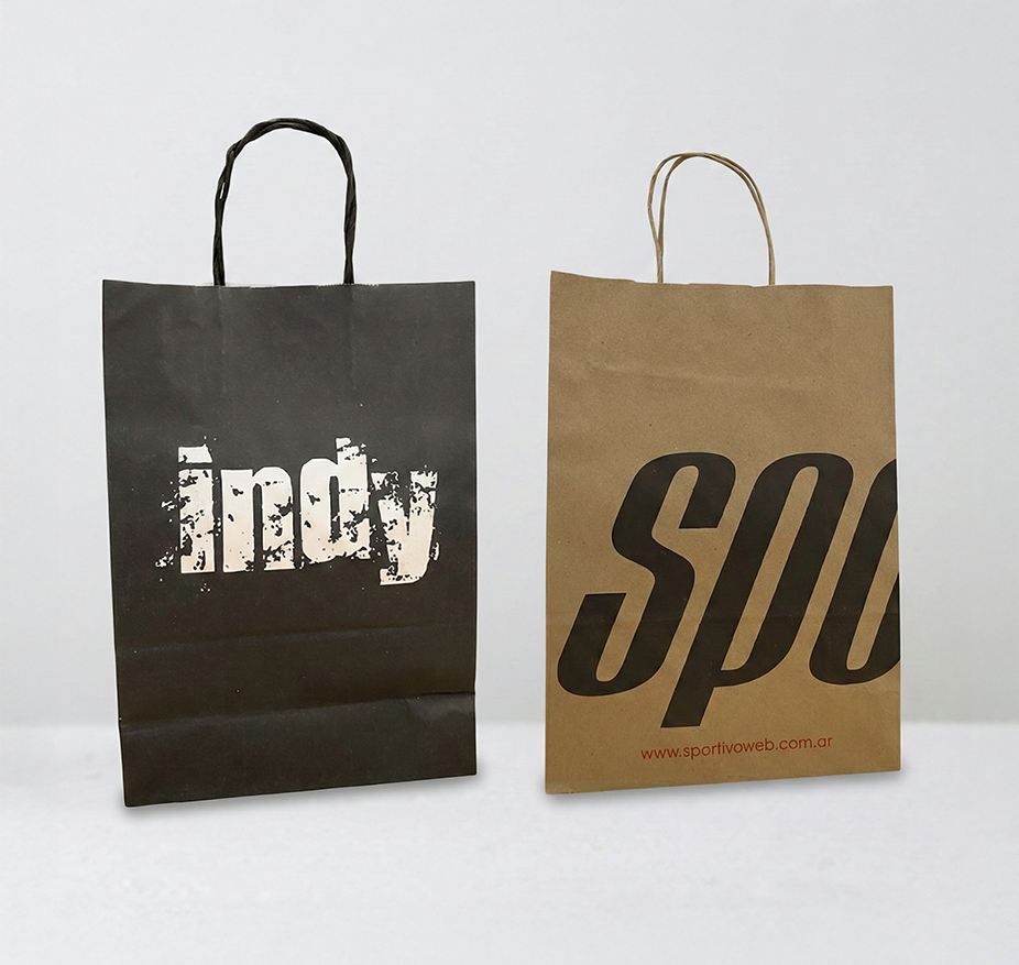 Bolsa Kraft o blanca - 22x10x30