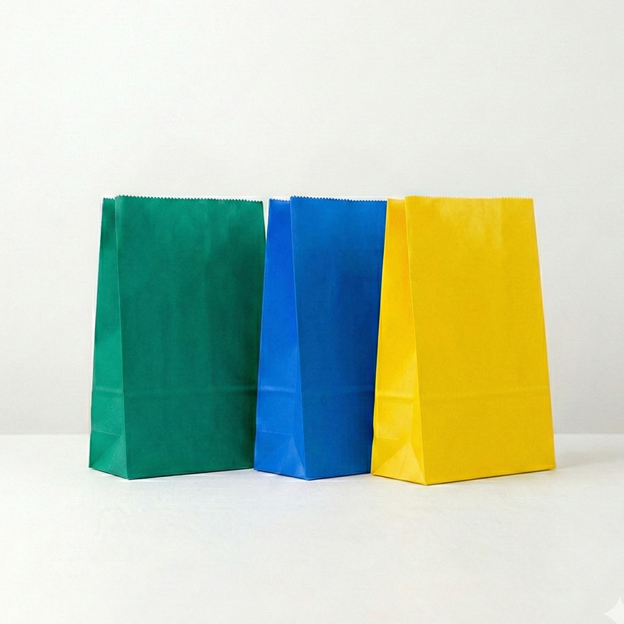 Bolsa tipo delivery, de color - 22x10x30