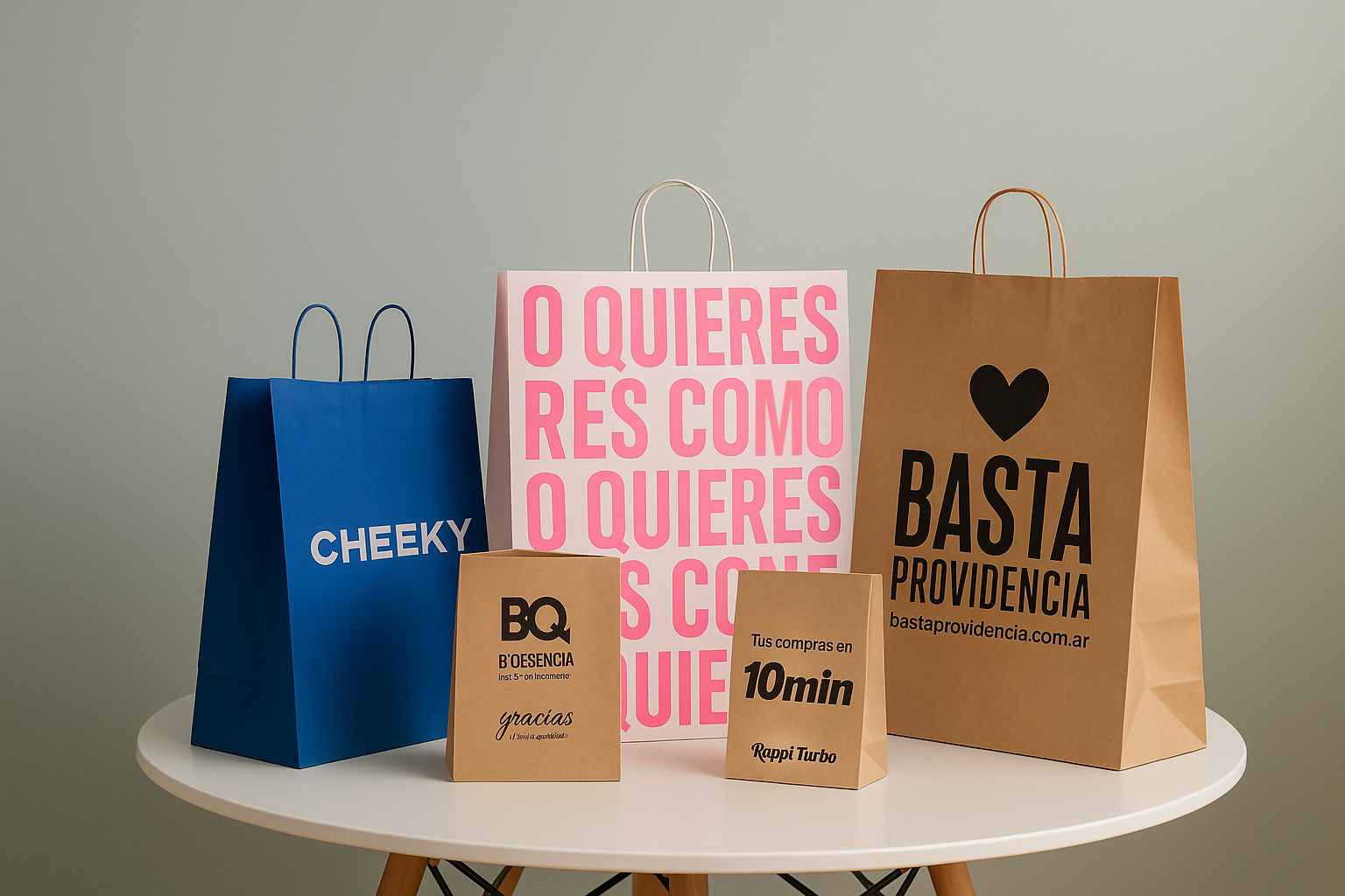 Bolsas de papel personalizadas